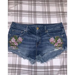 American Eagle Floral Shorts